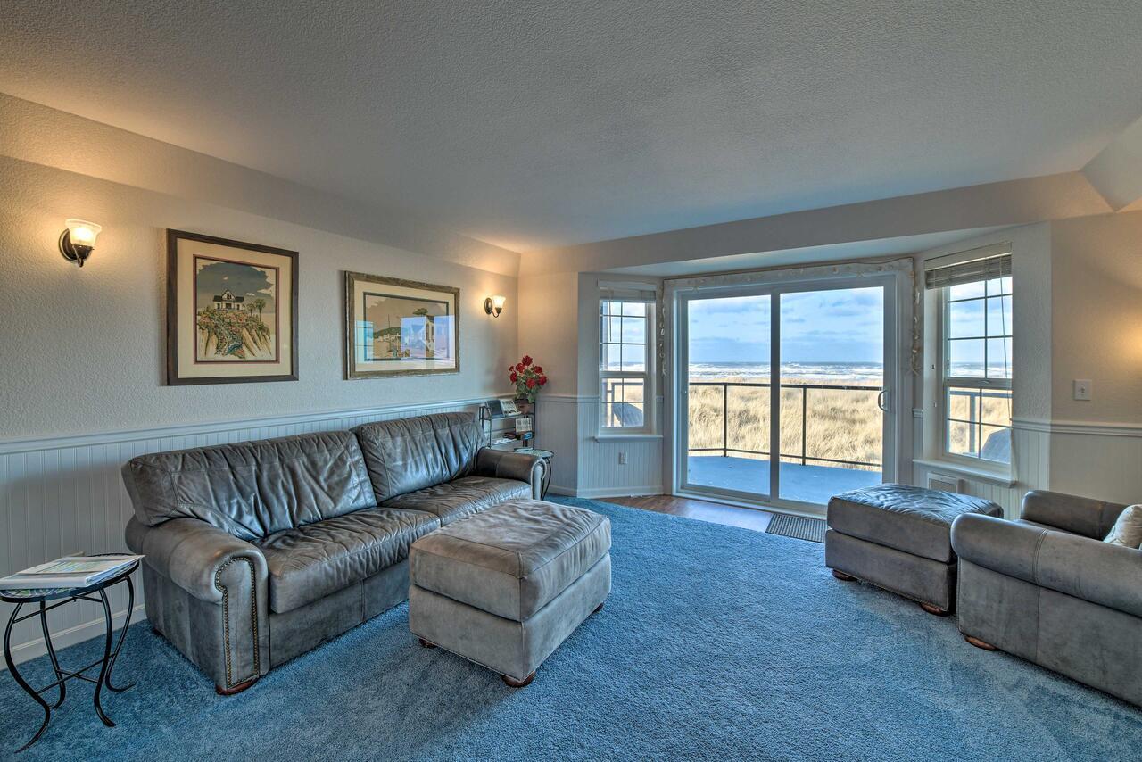 Eagles View Condo In Ocean Shores With 3 Balconies Экстерьер фото